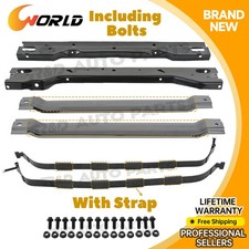 For Ford F150 F250 F350 1980-1996 Rear Tank Rear Crossmembers With Strap Pair  picture