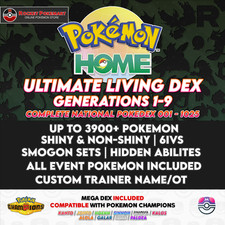 Ultimate Living Dex | Pokemon HOME | COMPLETE | Champions | Competitive | 6 IVS picture