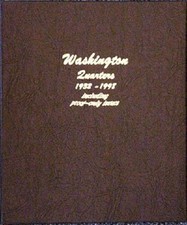 Dansco Album Washington Quarters with Proofs 1932 to 1998 New Model 8140 USA picture