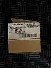 Bosch/Gaggenau/Thermador Control Unit model #00647475 #647475 picture