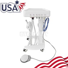 Portable 4H Mobile Dental Delivery Unit System Cart Treatment Work Compressor picture