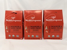 Wedderspoon Organic Manuka Honey Drops Ginger Echinacea 20 Drops/Pack (3 Pack) picture