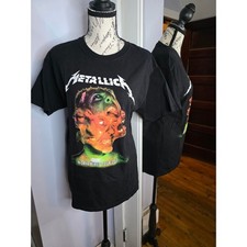 Metallica WorldWired Tour 2017 T Shirt Mens Medium Black Hardwired Album Graphic picture