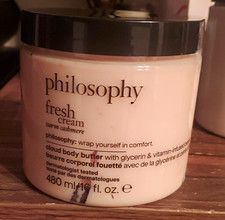 Philosophy Fresh Cream Warm Cashmere Cloud Body Butter Moisturizer 16 fl oz picture