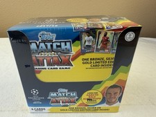 2017/18 Topps Match Attax Champions League Soccer MASSIVE 50 Pack Box-300 Cards picture