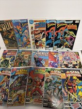 DC & Marvel Comic Lot Of 34 Hulk Superman All Star Squadron Super Villain Nice picture