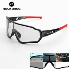 New ROCKBROS Full Frame Photochromic Bicycle Sunglasses UV400 Sports Outdoor picture