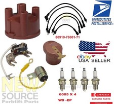 TOYOTA 4P FORKLIFT IGNITION TUNE UP KIT 19101-76002-71 CAP  CHECK MODEL + PHOTOS picture