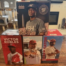 Lot of 4 Washington Nationals Bobbleheads MLB New Open Box SGA picture