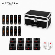 8-Pack Wireless Cold Spark Fountain Machine Full Kit picture