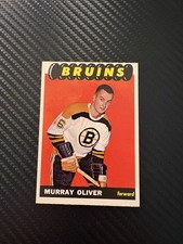 1965-66 Topps - Murray Oliver #34 Boston Bruins picture