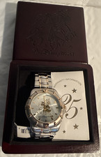 Vintage Walt Disney World 25th Anniversary Sorcerer Mickey Mouse Watch w/ Box picture