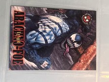 1996 Marvel Spider-Man Premium Arachino-Foe Venom # 34 Card picture