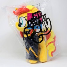 Hasbro My Little Pony Sunset Shimmer Deluxe Rockstar Plush Plushie Figure MLP picture