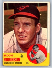 1963 Topps - Brooks Robinson #345 picture