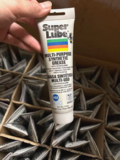 Super Lube 21030 Synthetic Grease w/ Syncolon High Temp Food Grade 3oz Tube picture