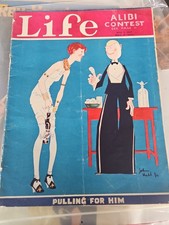 Life Magazine July 7, 1927 Pulling For Him.   729 picture