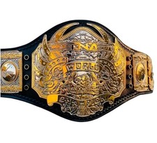 TNA World Championship Handmade Leather Belt picture