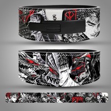 Berserk Weightlifting Belt Guts Anime Lifting Belt Gym Leather Lifting Belt picture