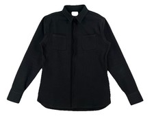 NINE LIVES Japan Heavyweight Chino Twill Work Shirt Men's XXL Black picture