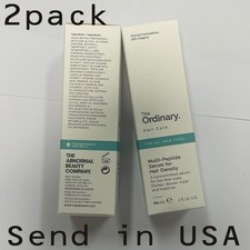 2 PACK * 60ml The Ordinary Multi-Peptide Hair Serum For Hair Density New in Box picture