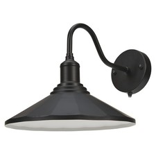 Strongway 11.5in. Outdoor Barn Lights, 2-Pk., E26 Base, 60 Watts, 110V, Black, picture