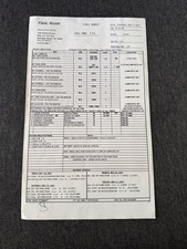 PANIC ROOM JODIE FOSTER ORIGINAL CALL SHEET RARE 2002 DAVID FINCHER  picture
