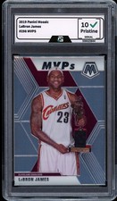 2019 Panini Mosaic #298 LeBron James GRADED 10 GEM MINT Card MVPS Cavaliers picture