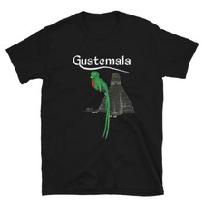 Guatemala Quetzal Shirt Chapin Maya Guate Antigua Tikal Coban Tradicional Gift picture