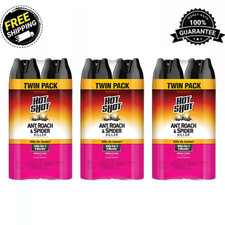 (6 Pack) Hot Shot Ant Roach & Spider Killer Fresh Floral Scent 17.5 oz Aerosol picture