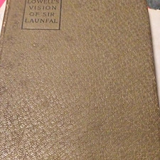 Macmillan James Russell Lowell Vision of Sir Launfal Poems HC 1900 Signed picture
