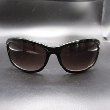Mossimo Women's Black Oversized Sunglasses with Patterned Temples & Gradient picture