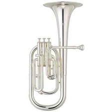 YAMAHA YAH-203S Alto Horn Eb w/ Hard Case & Mouthpiece New picture