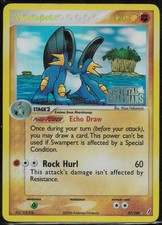 Pokemon TCG Swampert Reverse Holo - EX Crystal Guardians 2006 - 27/100 picture