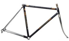 Daccordi 50th Anniversary Road Frameset 51cm Columbus SLX Blue NOS Vintage picture