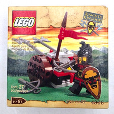Vintage 2000 LEGO 4806 Axe Cart Knights' Kingdom Sealed New NIB picture