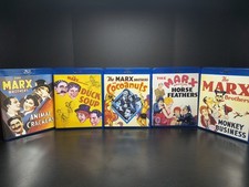 Marx Brothers Blu Ray Movie Lot Of 5 Animal Crackers Duck Soup Coconauts + More picture