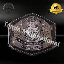 The Under,taker 35 Years American Badass Championship Belt Wrestling 2mm Brass picture