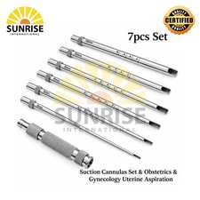 Abortion Suction Cannulas Set & Obstetrics & Gynecology Uterine Aspiration picture