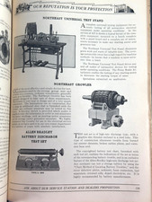 vtg Catalog 1922 1923 Automotive Electric Radio Omaha NE battery bosch ford picture