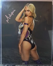 Maxxine Dupri Autographed 8x10 Original Wrestling Photo WWE NXT The Vision -Gear picture