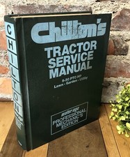 Vintage 80s Chilton's Tractor Service Manual Book Lawn Garden Utility 8-30 PTO H picture