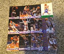Vintage Milwaukee Bucks uncut sports card sheet various players  picture