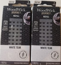 Woodwick Journey Refill White Teak Spa 30 Days Of Premium Fragrance 2 Refills picture