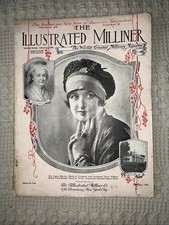 Antique Ephemera  ~ The Illustrated Milliner Magazine Feb 1926 Vol 27 No 2 picture