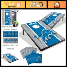 Portable NFL Cornhole Game 2' x 3' with Logo Bags - Outdoor Fun & Tailgate Game picture