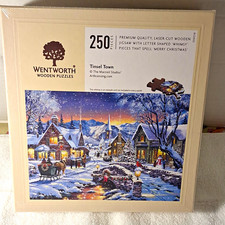 Wentworth Wooden Puzzles Tinsel Town 250 Pc Laser-Cut Wooden Jigsaw 852002 New picture