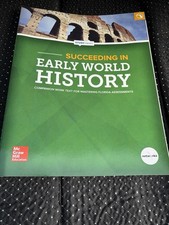 Early World History Florida Edition Worktext Book (2018, Paperback) picture