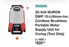 Hilti 22-Volt NURON DWP 15 Portable Water Supply Unit picture