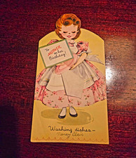 Vintage Fold-Out Birthday Greeting Card – 